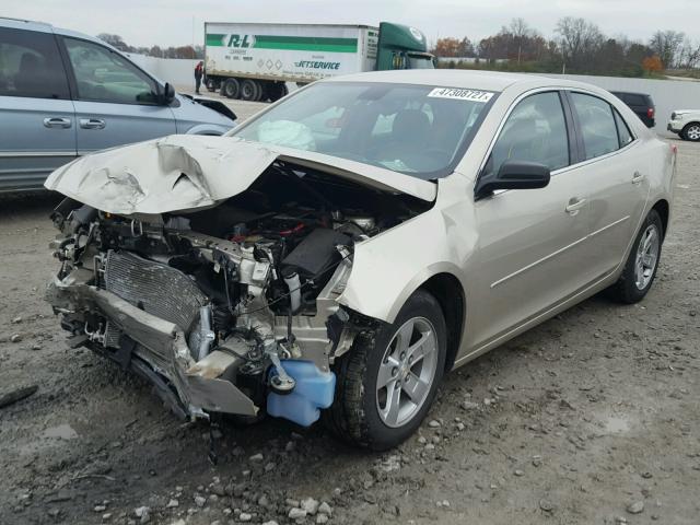 1G11B5SL0FF346342 - 2015 CHEVROLET MALIBU LS TAN photo 2