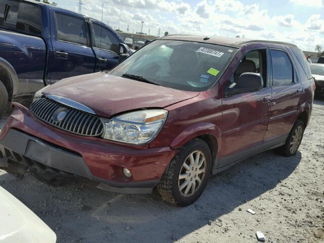 3G5DB03L96S502869 - 2006 BUICK RENDEZVOUS MAROON photo 2