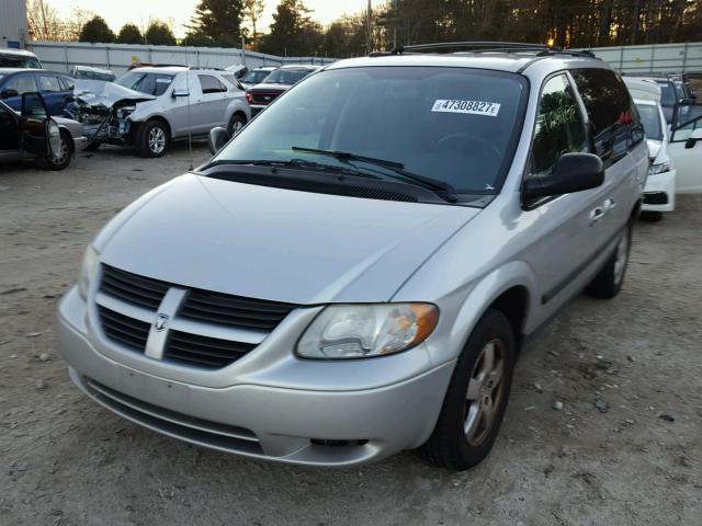 1D4GP45R55B216854 - 2005 DODGE CARAVAN SX GRAY photo 9