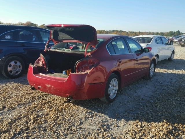 1N4AL21E69N537382 - 2009 NISSAN ALTIMA 2.5 RED photo 4