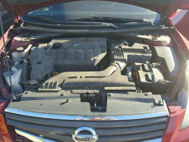 1N4AL21E69N537382 - 2009 NISSAN ALTIMA 2.5 RED photo 7