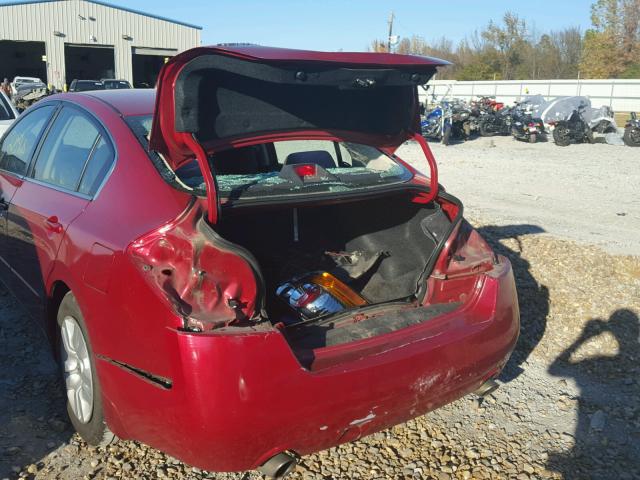 1N4AL21E69N537382 - 2009 NISSAN ALTIMA 2.5 RED photo 9