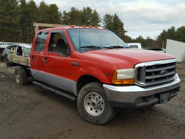 1FDNW21L6YEB03426 - 2000 FORD F250 SUPER RED photo 1