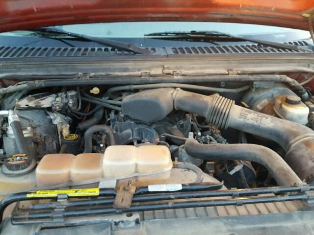 1FDNW21L6YEB03426 - 2000 FORD F250 SUPER RED photo 7