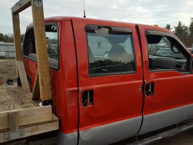 1FDNW21L6YEB03426 - 2000 FORD F250 SUPER RED photo 9