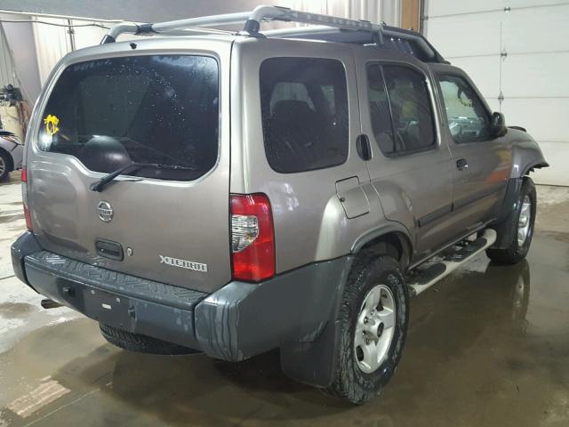 5N1ED28Y54C632721 - 2004 NISSAN XTERRA XE BROWN photo 4