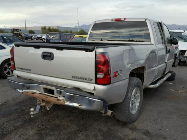 1GCEK19B95E225814 - 2005 CHEVROLET SILVERADO SILVER photo 4