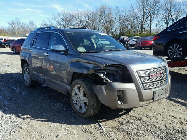 2CTFLXEC8B6342565 - 2011 GMC TERRAIN SL BROWN photo 1