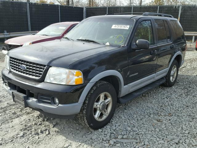 1FMZU73K02UD35851 - 2002 FORD EXPLORER X BLACK photo 2