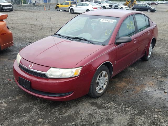 1G8AJ52F64Z194979 - 2004 SATURN ION LEVEL RED photo 2