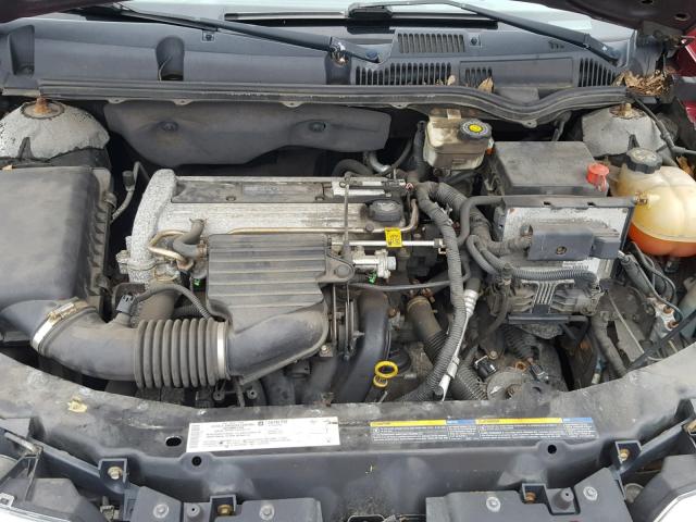 1G8AJ52F64Z194979 - 2004 SATURN ION LEVEL RED photo 7