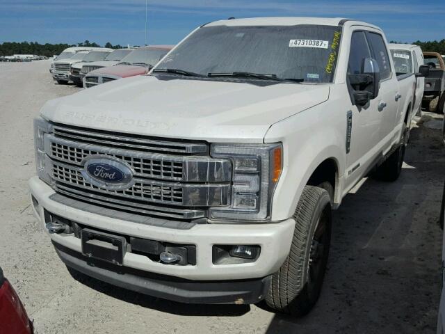 1FT7W2BT7HED57089 - 2017 FORD F250 SUPER WHITE photo 2