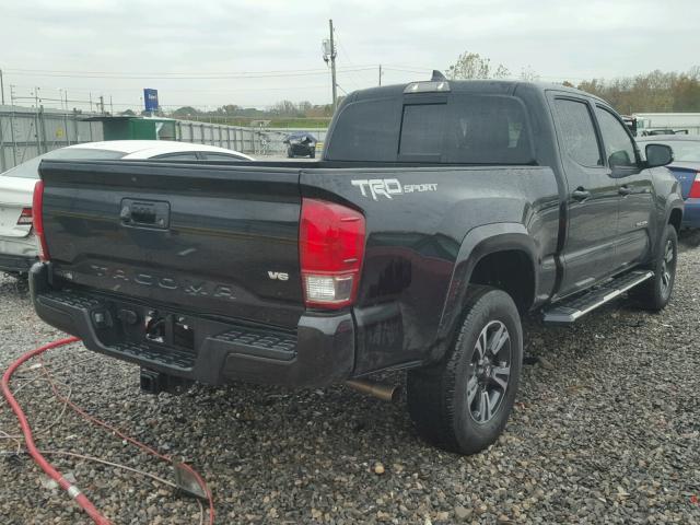 5TFBZ5DN3HX002636 - 2017 TOYOTA TACOMA DOU BLACK photo 4