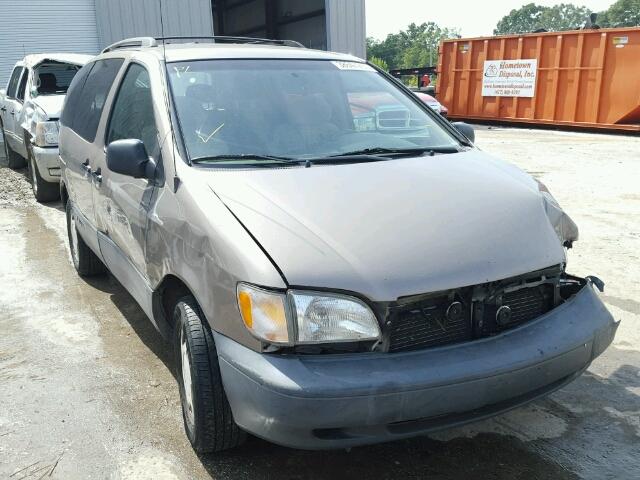 4T3ZF13C9WU016915 - 1998 TOYOTA SIENNA LE GRAY photo 1