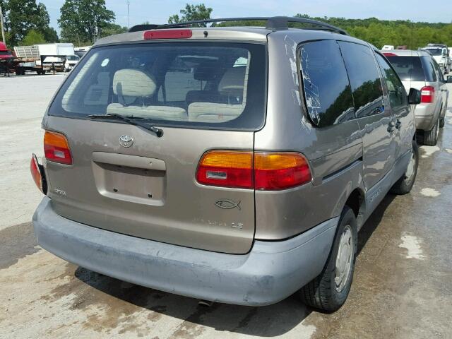 4T3ZF13C9WU016915 - 1998 TOYOTA SIENNA LE GRAY photo 4