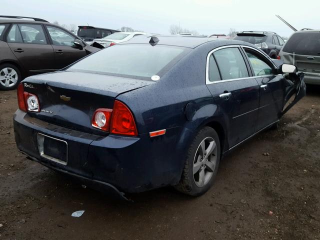 1G1ZC5E00CF242477 - 2012 CHEVROLET MALIBU 1LT BLUE photo 4