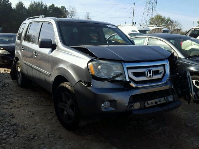 5FNYF38439B019151 - 2009 HONDA PILOT EX GRAY photo 1