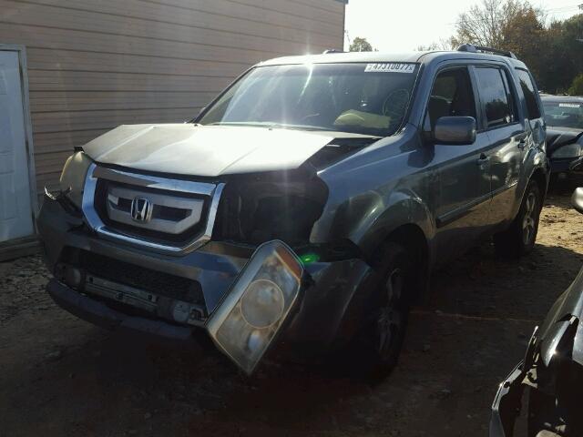 5FNYF38439B019151 - 2009 HONDA PILOT EX GRAY photo 9