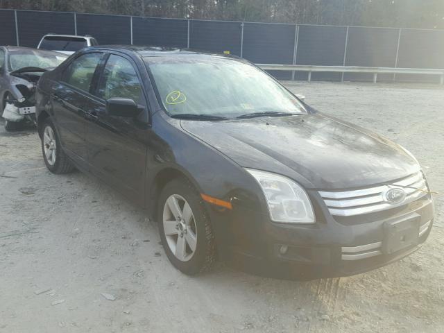 3FAFP07Z26R233967 - 2006 FORD FUSION SE BLACK photo 1