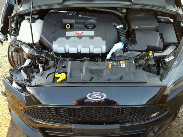 1FADP3L90HL311355 - 2017 FORD FOCUS ST BLACK photo 7