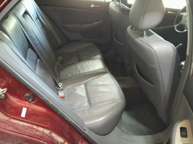 1HGCM56855A175598 - 2005 HONDA ACCORD EX MAROON photo 6