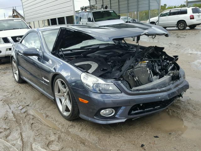 WDBSK7BA5BF165266 - 2011 MERCEDES-BENZ SL 550 GRAY photo 1