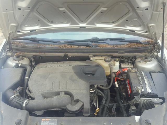 1G1ZA5E17BF213636 - 2011 CHEVROLET MALIBU LS ვერცხლისფერი ფოტო 7