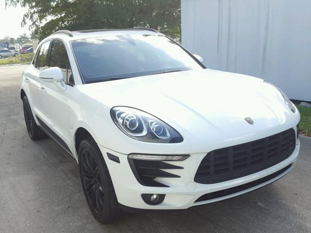 WP1AB2A55FLB66847 - 2015 PORSCHE MACAN S WHITE photo 1