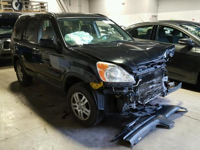 JHLRD78894C058100 - 2004 HONDA CR-V EX BLACK photo 1