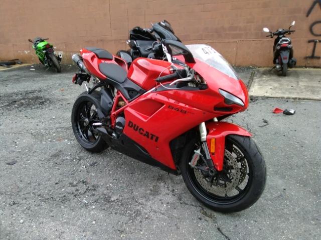 ZDM1XBMV0CB019081 - 2012 DUCATI SUPERBIKE RED photo 1