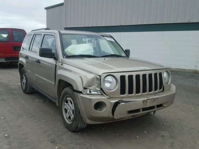 1J4FT28AX9D195115 - 2009 JEEP PATRIOT SP TAN photo 1