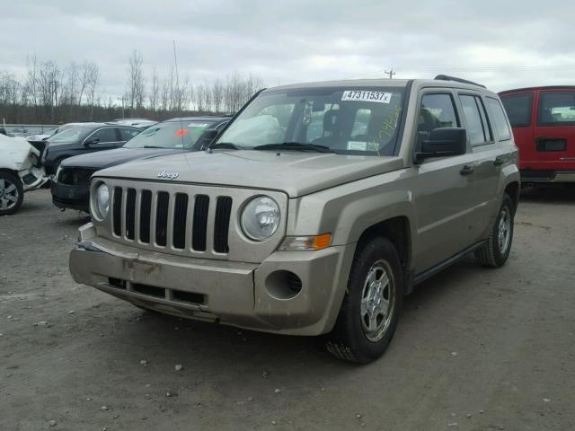 1J4FT28AX9D195115 - 2009 JEEP PATRIOT SP TAN photo 2