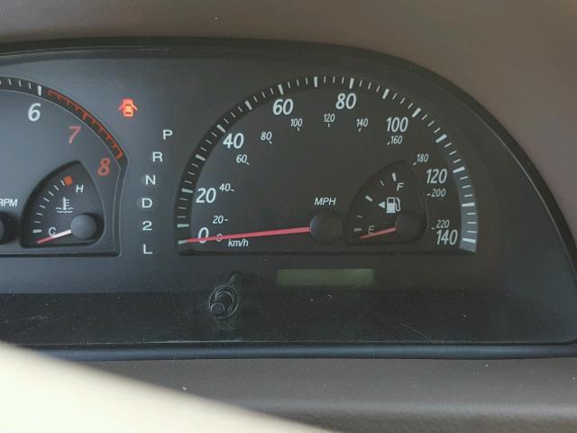 4T1BE32K42U105917 - 2002 TOYOTA CAMRY LE 黑色 照片 8