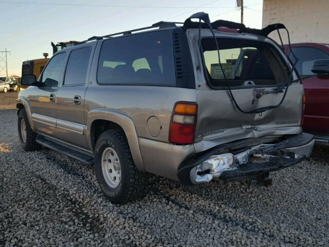 1GNFK16Z92J156946 - 2002 CHEVROLET SUBURBAN K GRAY photo 3