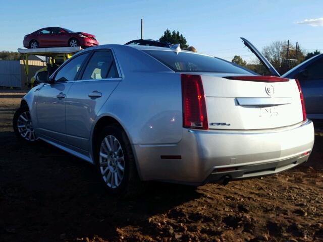 1G6DC5EY4B0167908 - 2011 CADILLAC CTS SILVER photo 3