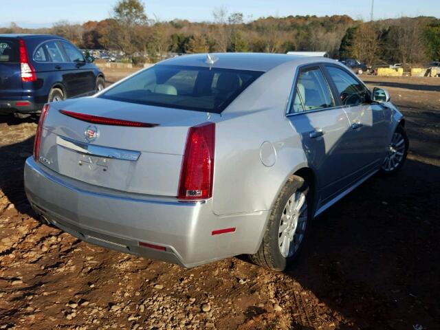 1G6DC5EY4B0167908 - 2011 CADILLAC CTS SILVER photo 4