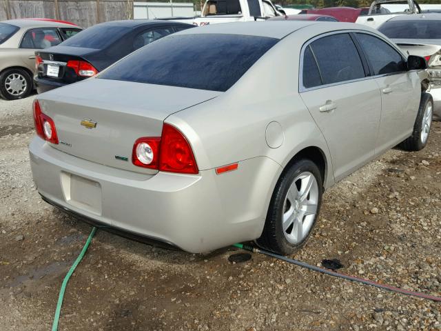 1G1ZA5EU7BF365149 - 2011 CHEVROLET MALIBU LS 金色 照片 4