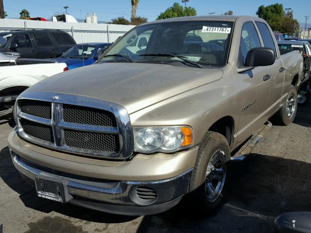 1D7HA18N24J228805 - 2004 DODGE RAM 1500 S GOLD photo 2