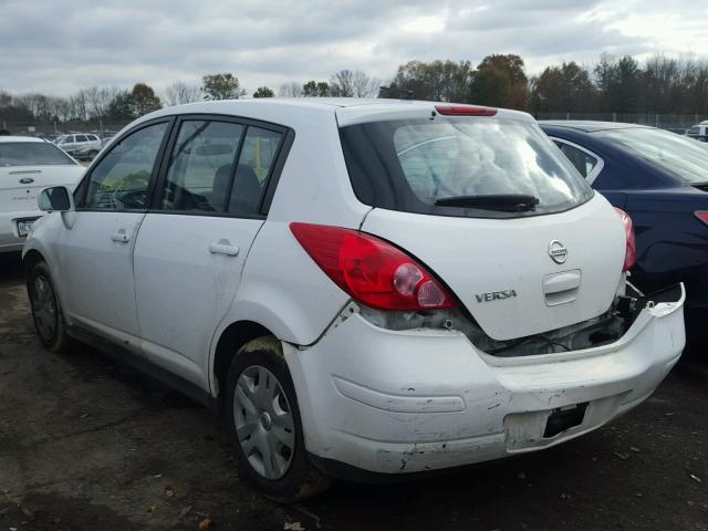 3N1BC1CP8BL453662 - 2011 NISSAN VERSA S WHITE photo 3