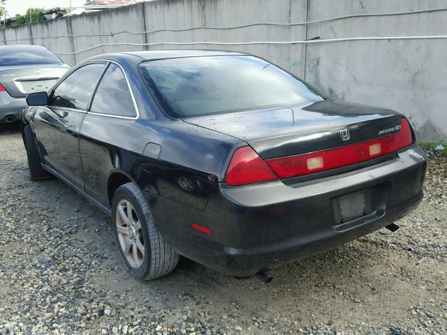 1HGCG2244WA006330 - 1998 HONDA ACCORD LX BLACK photo 3