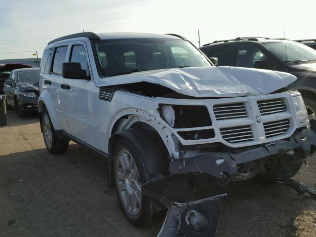 1D4PU4GK0BW572125 - 2011 DODGE NITRO HEAT WHITE photo 1