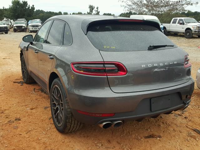 WP1AB2A51JLB35104 - 2018 PORSCHE MACAN S GRAY photo 3