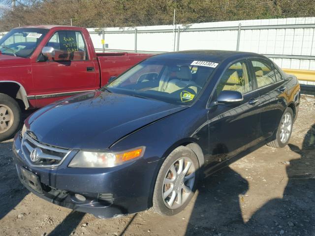 JH4CL96896C007377 - 2006 ACURA TSX BLUE photo 2