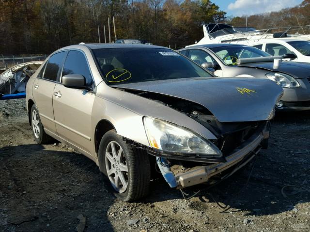 1HGCM66504A078531 - 2004 HONDA ACCORD EX GOLD photo 1