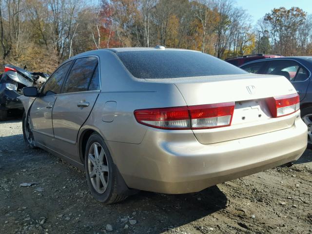 1HGCM66504A078531 - 2004 HONDA ACCORD EX GOLD photo 3