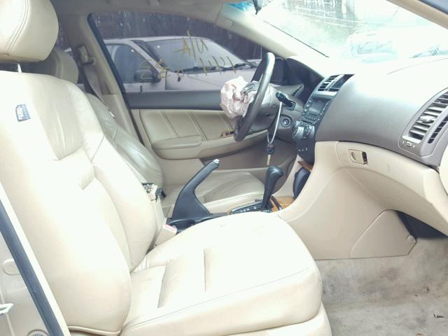 1HGCM66504A078531 - 2004 HONDA ACCORD EX GOLD photo 5