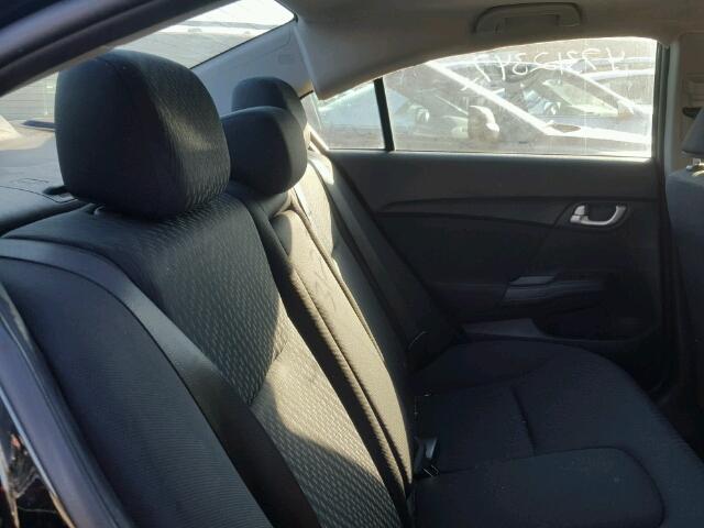 19XFB2F85FE230615 - 2015 HONDA CIVIC EX შავი ფოტო 6