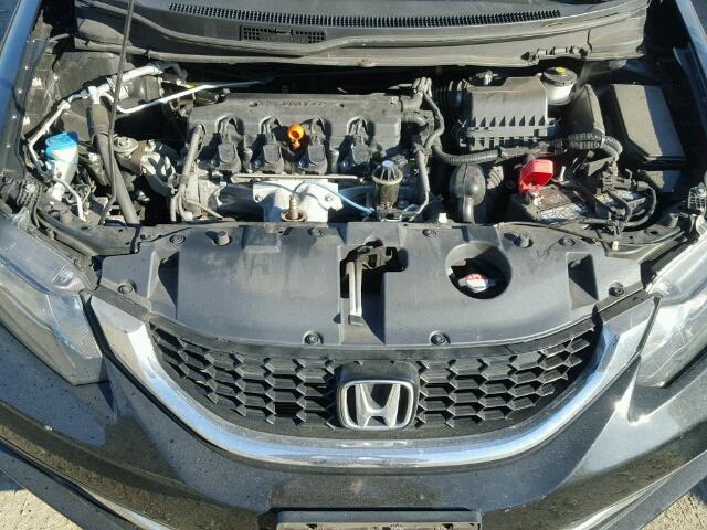 19XFB2F85FE230615 - 2015 HONDA CIVIC EX შავი ფოტო 7