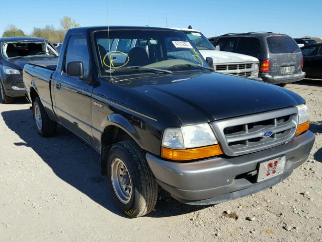 1FTYR10C0XPA30741 - 1999 FORD RANGER BLACK photo 1