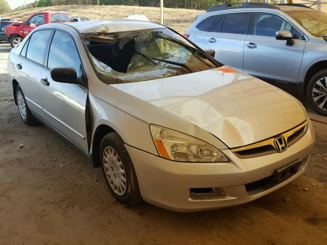 1HGCM56117A010198 - 2007 HONDA ACCORD VAL SILVER photo 1